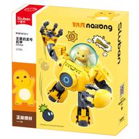 Sluban 小鲁班 奶龙系列 M38-B1511 无畏奶龙号机甲