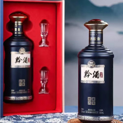 黔酒印象 酒 酱香型白酒 纯粮酿造53度白酒 53度 500mL 6瓶 黔酒珍藏六号