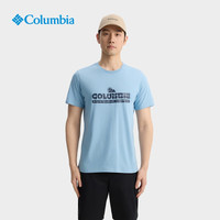 Columbia哥伦比亚户外25春夏男子简约圆领运动短袖T恤AE1363 431 L (180/100A)
