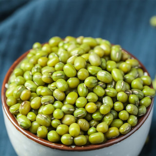 燕之坊 绿豆新货绿豆汤糕沙原料五谷杂粮粗粮 粥米伴侣可煲煮粥解暑配料