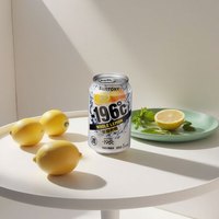 SUNTORY -196°C三得利 柠檬味黑科技气泡酒5% 330ml*24罐聚会冰饮微醺 柠檬味 330mL 24罐 整箱装