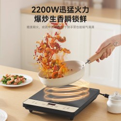 华凌 美的 磁炉电陶炉 2200W大功率 匀火加热耐用面板八档火力电磁灶火锅