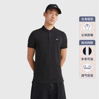 值友专享：TOMMY HILFIGER 男士双扣领修身POLO衫 15370