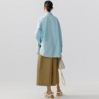 【东方韵味】25年春季简约宽松新中式白鹳刺绣高级感衬衫女