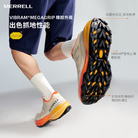 长空丨MERRELL迈乐2025年男女越野鞋防滑耐磨户外登山徒步鞋 棕绿/MR2325101-05 45