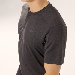 ARC'TERYX 速干 男士短袖T恤  Solitude Heather/隐秘灰 S
