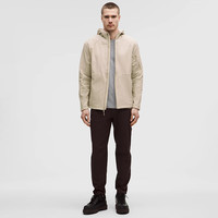 lululemon丨Water-Repellent 男士徒步网格拉绒夹克 LM4AQ0S 生亚麻色/骨白 XXS
