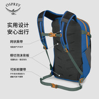 OSPREY双肩包 日光20+户外旅行包 男女通款 休闲通勤背包 蓝灰色  