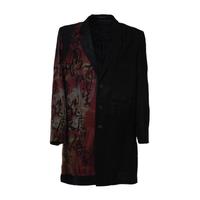 Yohji Yamamoto 山本耀司 奢侈品服饰男不对称设计西装外套 HZJ31814-1BLACK 舒适 黑色 S