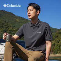 Columbia哥伦比亚2025夏男吸湿速干运动短袖多色POLO衫XE9173 S 039