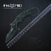 FOX KNIVES 意大利FOX户外折叠刀随身便携练习把玩爪刀野外探险露营工具刀