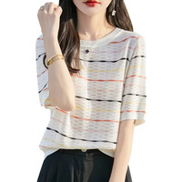 pierre cardin/皮尔·卡丹 冰丝 女士T恤衫