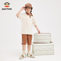 大嘴猴（paul frank）童装儿童套装2025夏季男女童时尚休闲百搭简约潮流中大童套装 黑色 120