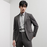 报喜鸟单西男装秋季时尚休闲西服易打理无束缚修身外套纯色便西男士单西