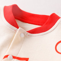 宜爽儿婴儿连体衣秋装儿童新生儿婴儿衣服0岁1初生婴幼儿内衣打底外穿