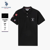 U.S. POLO ASSN./美国马球协会 透气 男士polo衫