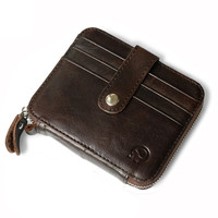 Geremen 男士简约时尚头层牛皮钱包 Y08