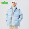 SESAME STREET外套棉服男夹克棉服女加绒棒球服棉袄棉衣秋冬大衣66ZM浅蓝3XL 3XL (180-210斤)