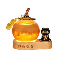 大英博物馆安德森猫好柿花生巴斯特猫风暴瓶摆件520