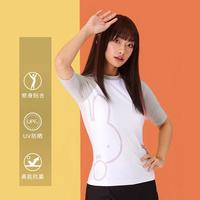 速比涛miffy联名款 小高领可爱环保长袖泳衣