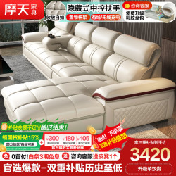 摩天 沙发 真皮沙发