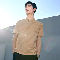 DANCING WOLVES/与狼共舞 冰丝 男士POLO衫