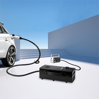 WATTSAVING放电抢新能源汽车适配于蔚来小鹏特斯拉比亚迪直流外放电放电枪户外露营放电器放电机 3.5kW直流放电枪