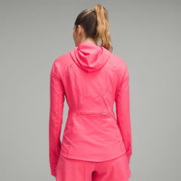 lululemon丨Mist Over 女士运动夹克 拒水 LW4BSRS 釉粉 XS /4