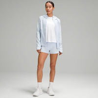 lululemon丨Mist Over 女士运动夹克 拒水 LW4BSRS 风车浅蓝 3XS /0