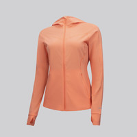 lululemon丨Mist Over 女士运动夹克 拒水 LW4BSRS 珊瑚橙 S /6 珊瑚之吻