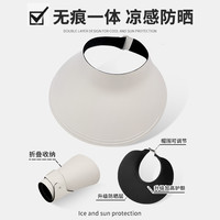 JESSIEJANE防晒太阳帽可折叠帽子防风防紫外线帽遮阳大头围运动帽