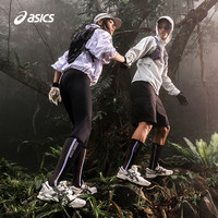 ASICS亚瑟士GEL-KAHANA 8 FL男女越野跑鞋耐磨透气登山徒步鞋 白色/黑色 40.5
