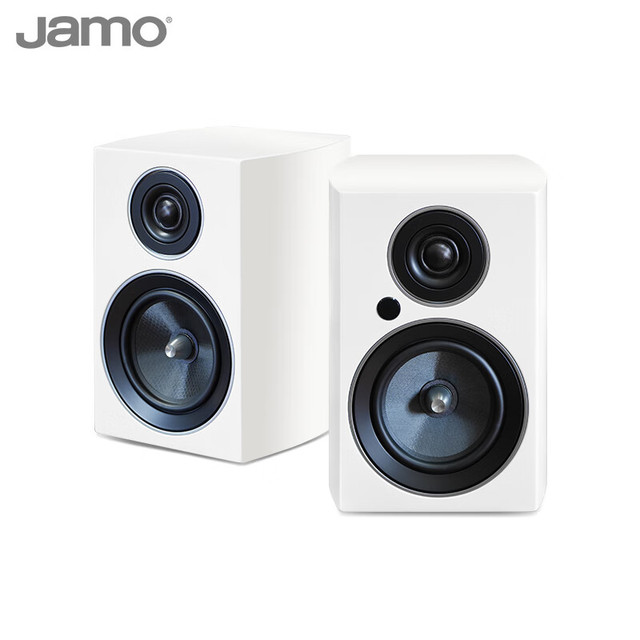 Jamo 尊宝 C707PA 无线蓝牙5.0音响HIFI高保真有源2.0声道 钢琴白