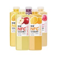 大日期华洋100%果汁366ml*6瓶橙汁白桃汁苹果芒果饮料整箱 特葡萄汁366ml*6瓶装