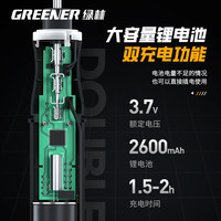 绿林(GREENER)电烙铁家用小型100W维修焊接无线恒温便携式充电焊锡枪10件套