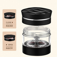 宝威玛(BVGMAV)玻璃杯茶水分离泡茶水杯子双层隔热防烫办公商务杯260ml