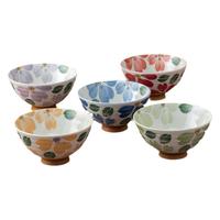 美浓烧日式釉下彩樱花米饭碗家用陶瓷小清新精美餐具碗