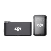 大疆（DJI）Mic 2 无线麦克风 mic2 专业音质直播领夹 手机相机vlog采访蓝牙降噪收音麦 Mic 2 代 发射器 透明黑 标配