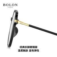 暴龙眼镜24年 轻质黑框 男女款同款 近视眼镜 可配镜片BJ5136 亮黑 BJ5136B10 万新1.60多屏防蓝光