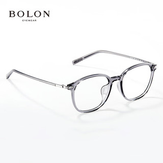  BOLON/暴龙 近视眼镜框  B16透灰