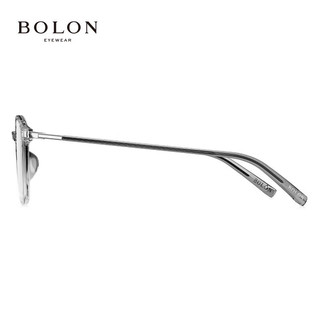  BOLON/暴龙 近视眼镜框  B16透灰