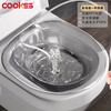 COOKSS 坐浴盆孕妇洗屁屁神器月子盆男女私处清洗盆泡药坐便盆灰色