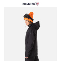 ROSSIGNOL24/25金鸡女款滑雪服防水透气宽松双板雪服外套 橘黄混搭 L