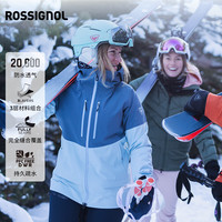 ROSSIGNOL24/25金鸡女款滑雪服防水透气宽松双板雪服外套 橘黄混搭 XL