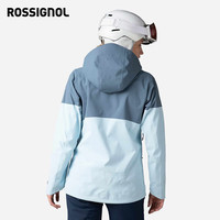 ROSSIGNOL24/25金鸡女款滑雪服防水透气宽松双板雪服外套 蓝色混搭 S