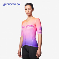 迪卡侬RCR骑行服骑行短袖男款女款Flanders 90's LTDOVRC 橙色 S