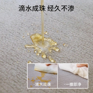 万创客厅茶几地毯北欧卧室满铺房间高级感免洗可擦防水抗污 好鱼连连 180*250cm