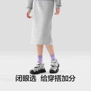 蕉内热皮5系袜子女士抗菌防臭透气保暖棉袜中长筒时尚加厚发热秋冬3双