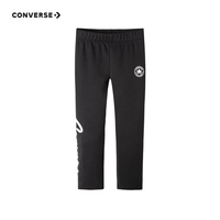 Converse 匡威童装女童保暖加绒打底裤秋冬儿童长裤休闲裤子 正黑色 130 /56 【身高116-122cm】