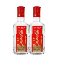 泸州老窖 特曲 浓香型白酒 52度 100ml*2瓶 品鉴小酒礼盒